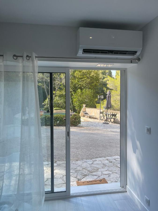 Appartement Bas De Villa Avec Piscine Privee Partagee Proche Bord De Mer Cagnes-sur-Mer Kültér fotó